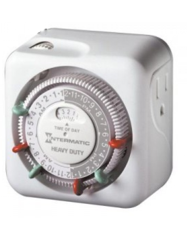 TN311K - 15 Amp Indoor Plug-In Timer - Premium Hea...