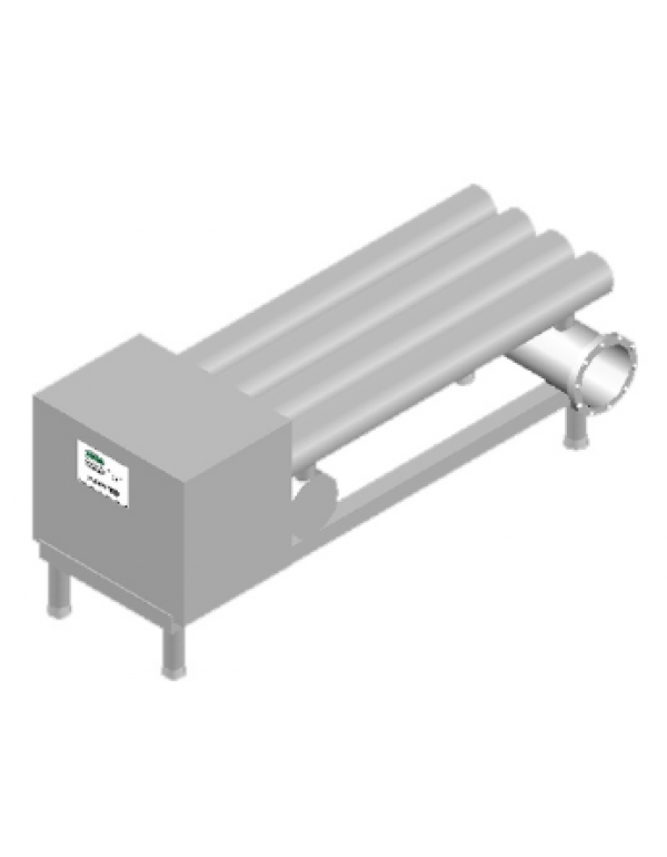 Four sets of parallel microwave electrodeless waste gas treatment equipment