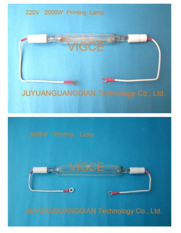 Giant source + fast start gallium iodide lamp / printing lamp / UVA + JYP