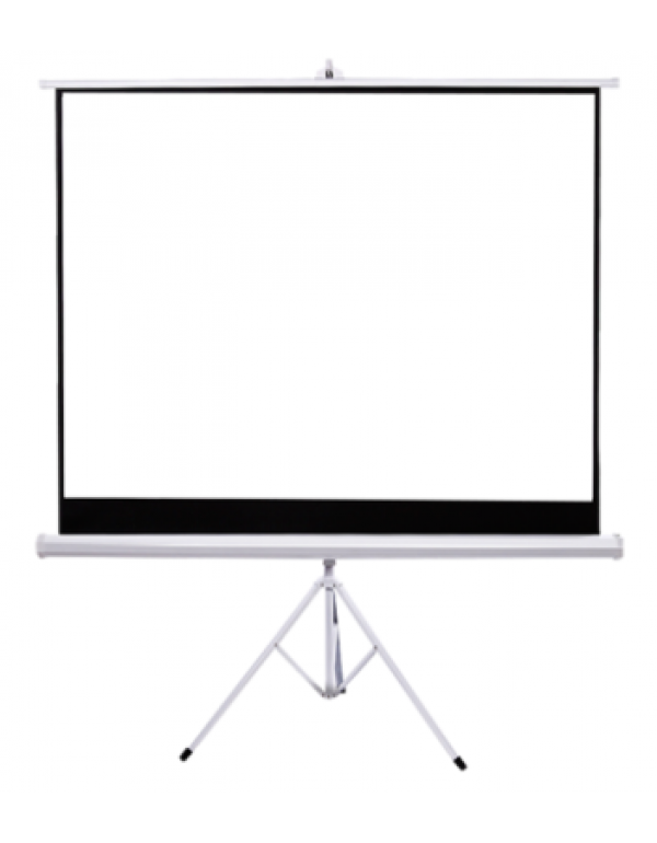  projector screen mobile portable screen household HD 4K film white cloth projector screen 84 "100" 120 "4:3 landing simple support screen landing projection cloth